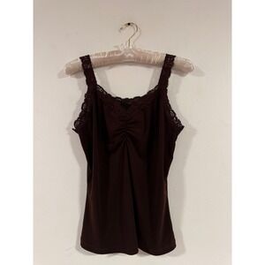Vintage Brown Lace‎ Cami